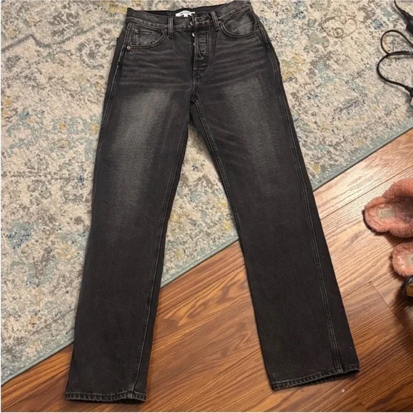 Re/Done High rise straight leg jeans - Picture 2 of 3